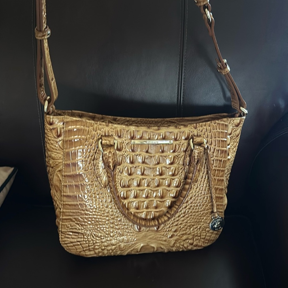 Brahmin: Amber Melbourne. Style is “small Lena”
